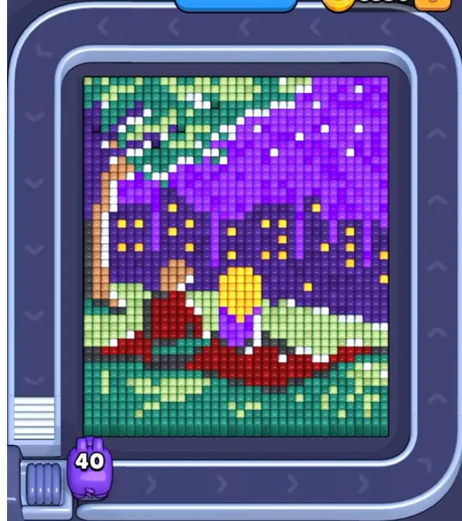 Pixel Flow Level 1633 board preview