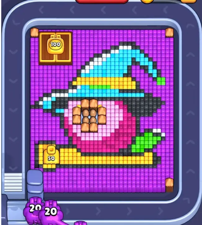Pixel Flow Level 1634 board preview