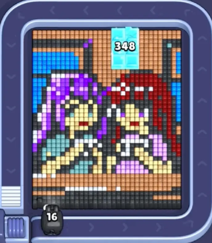 Pixel Flow Level 1644 board preview