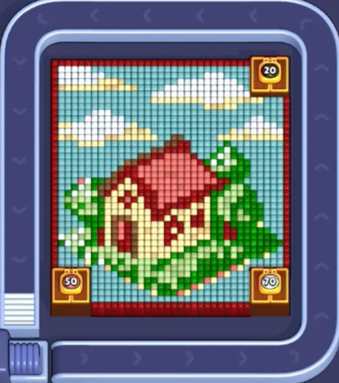 Pixel Flow Level 1645 board preview