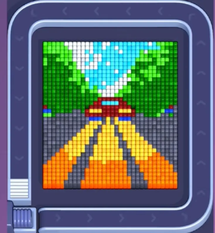 Pixel Flow Level 1646 board preview