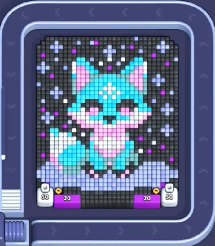 Pixel Flow Level 1648 board preview
