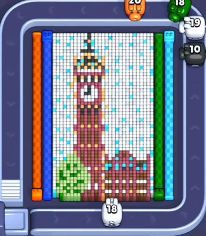 Pixel Flow Level 1651 board preview
