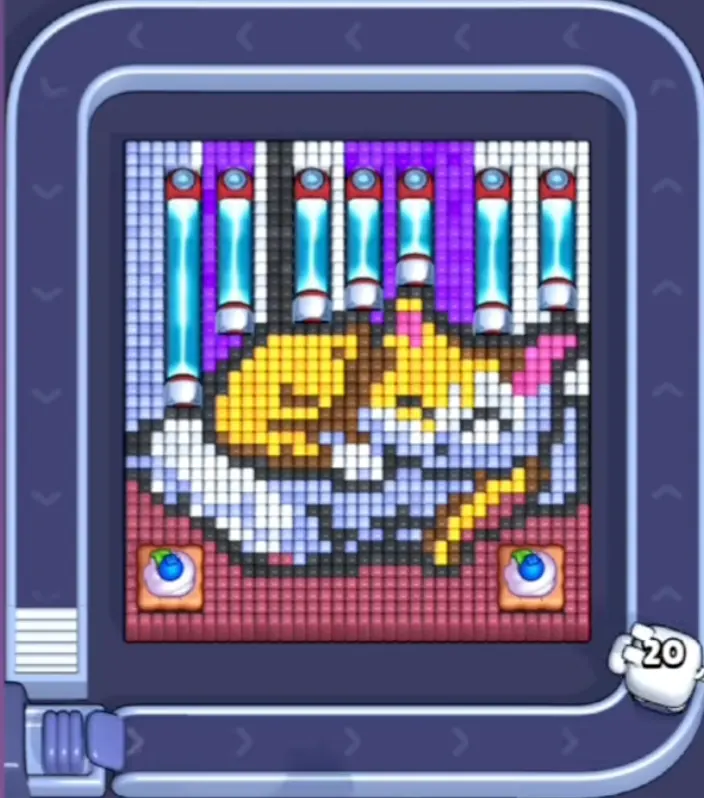 Pixel Flow Level 1652 board preview