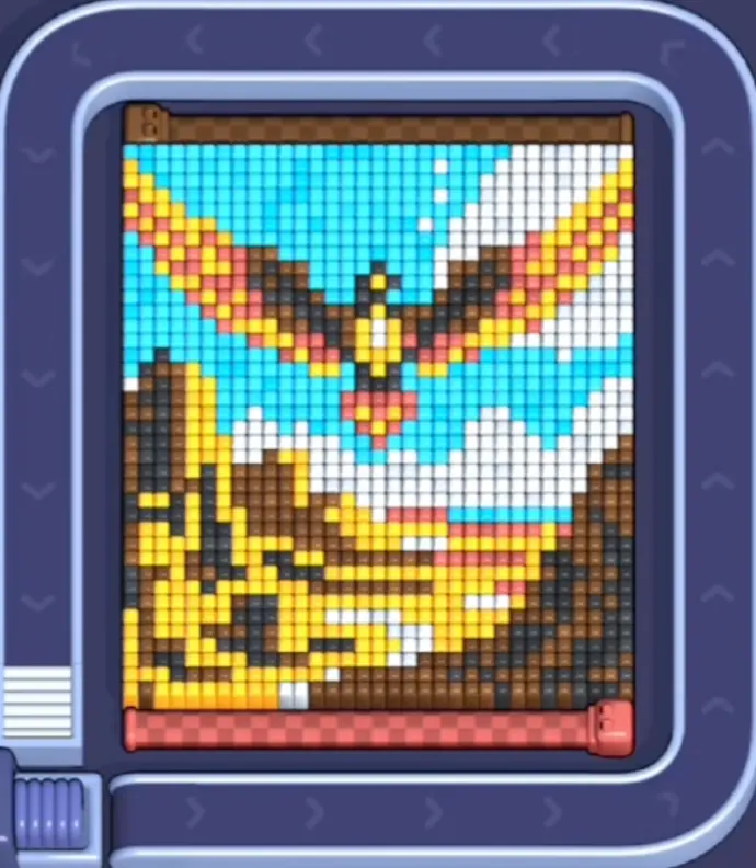Pixel Flow Level 1654 board preview