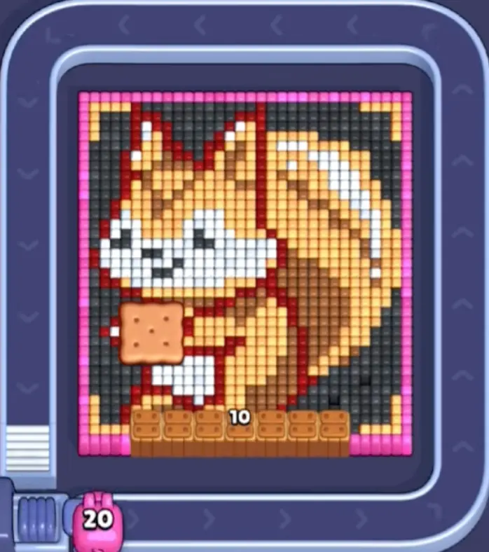 Pixel Flow Level 1663 board preview