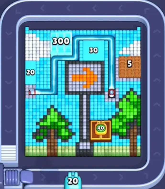 Pixel Flow Level 1664 board preview