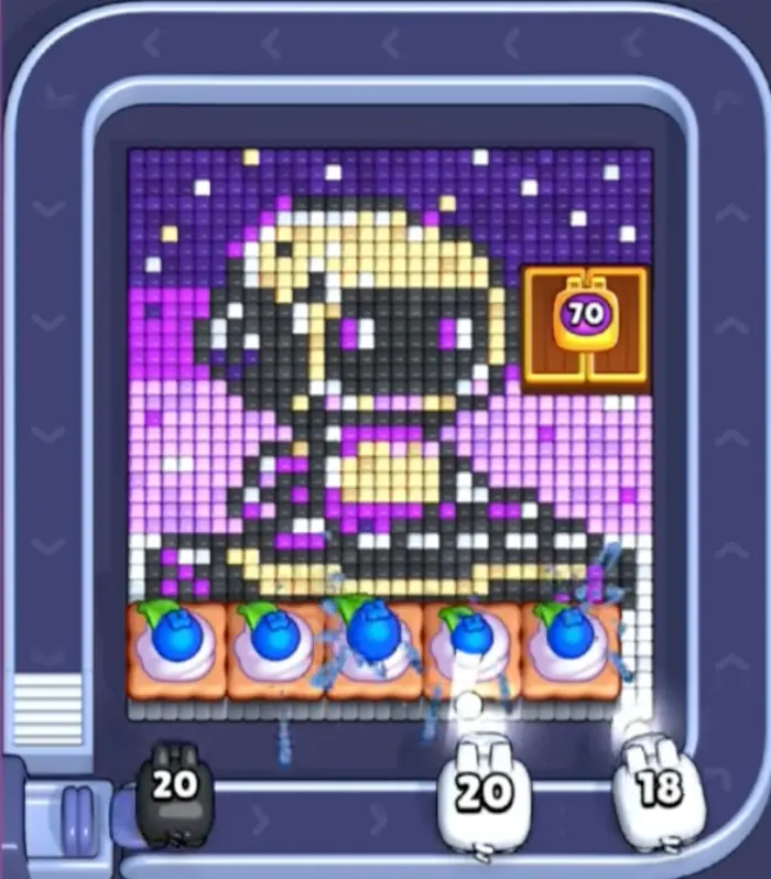 Pixel Flow Level 1666 board preview