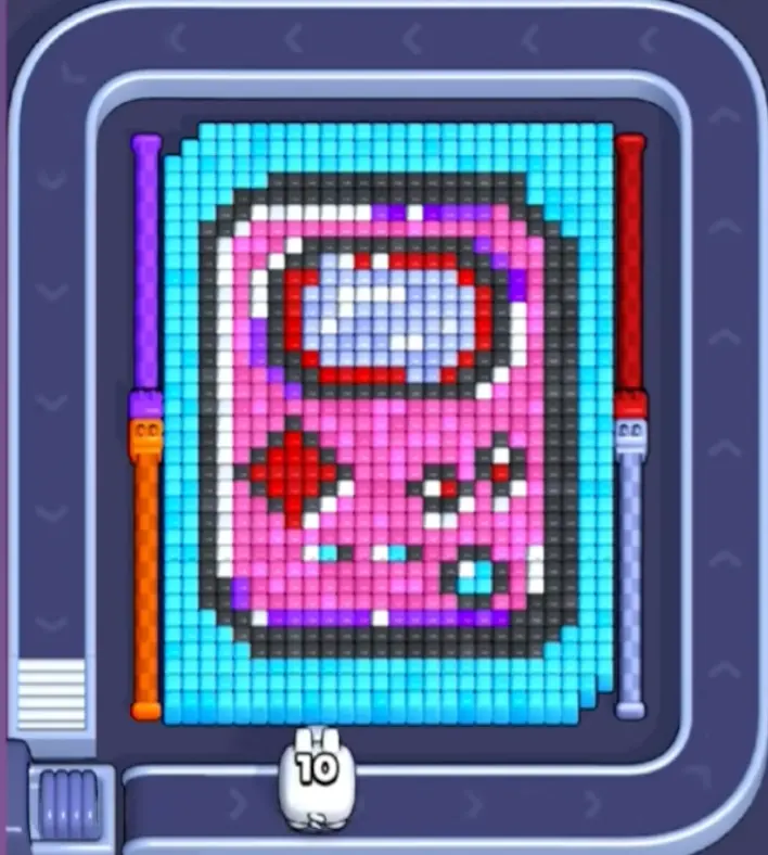 Pixel Flow Level 1667 board preview