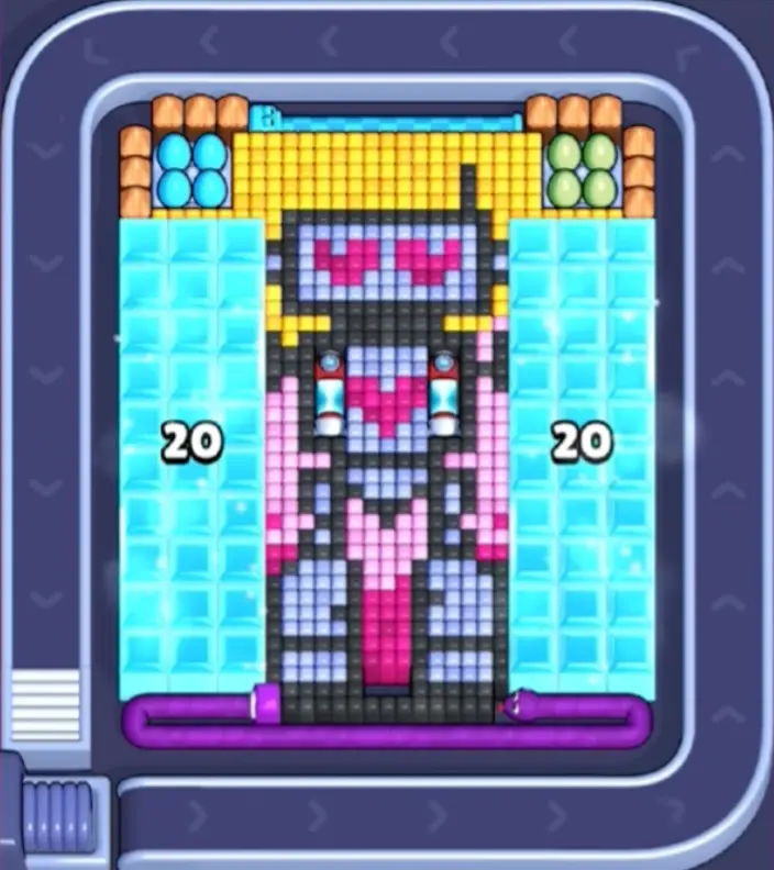 Pixel Flow Level 1669 board preview