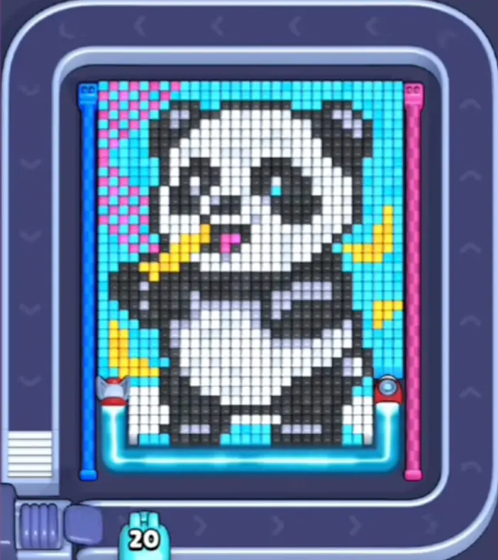 Pixel Flow Level 1683 board preview