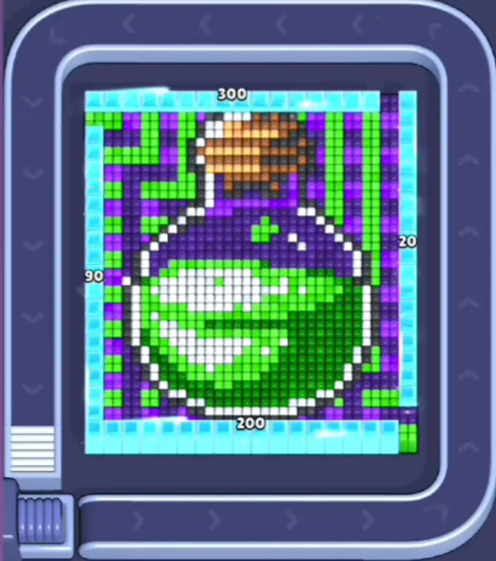 Pixel Flow Level 1684 board preview
