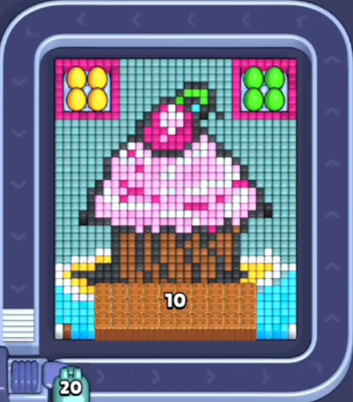 Pixel Flow Level 1685 board preview