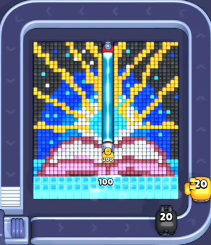 Pixel Flow Level 1687 board preview