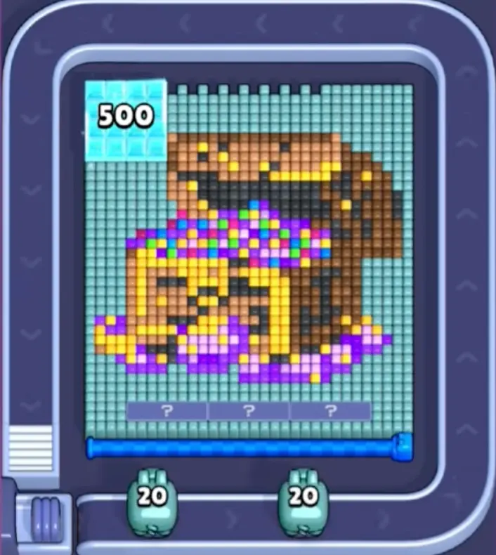 Pixel Flow Level 1691 board preview