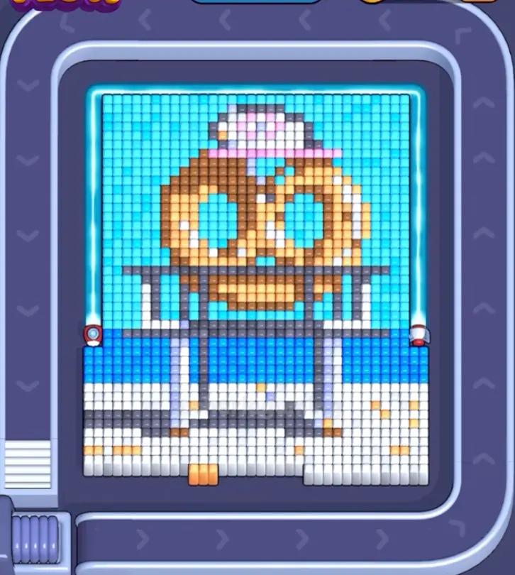 Pixel Flow Level 1696 board preview