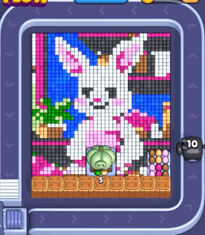 Pixel Flow Level 1697 board preview