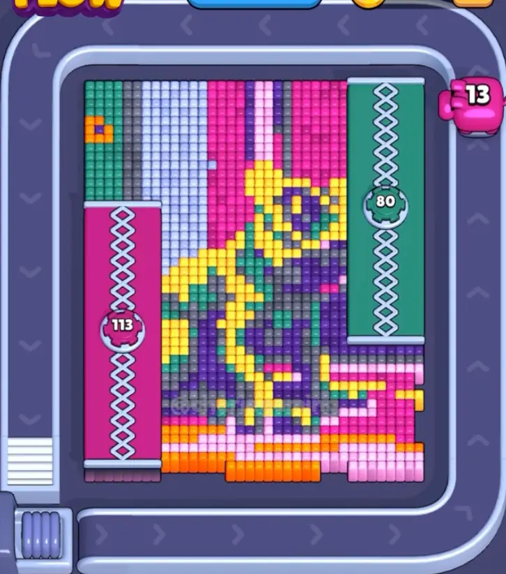 Pixel Flow Level 1698 board preview