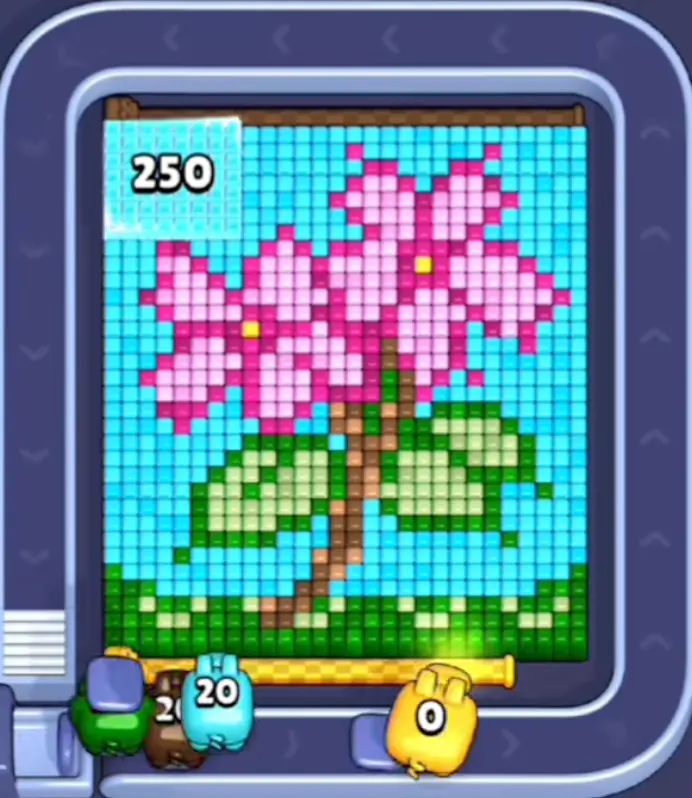 Pixel Flow Level 1702 board preview