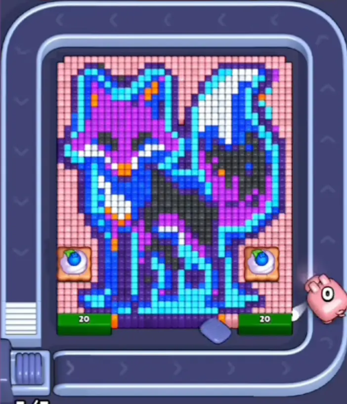 Pixel Flow Level 1703 board preview