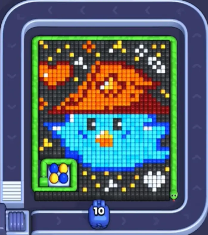 Pixel Flow Level 1727 board preview