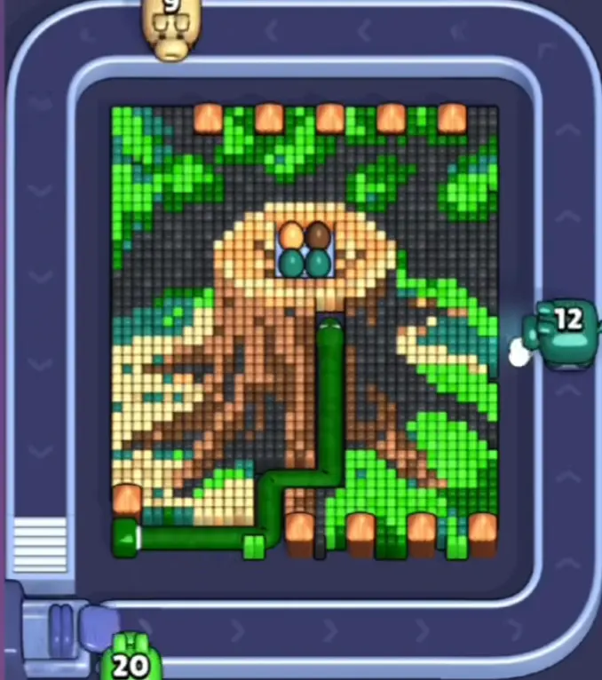 Pixel Flow Level 1732 board preview