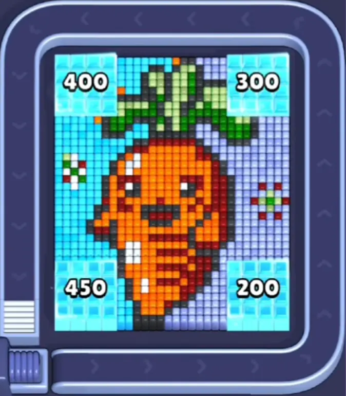 Pixel Flow Level 1734 board preview