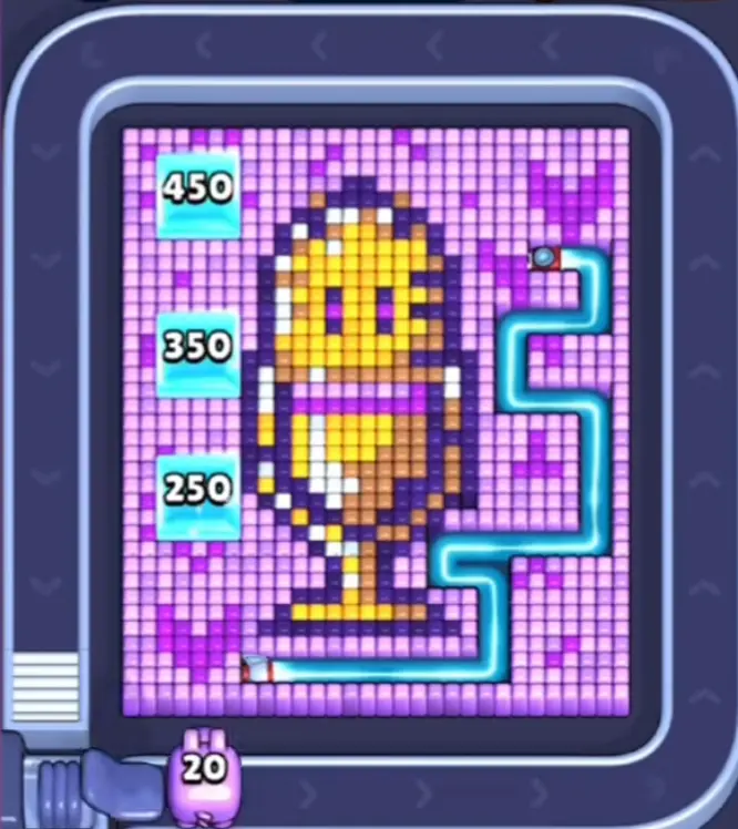 Pixel Flow Level 1735 board preview