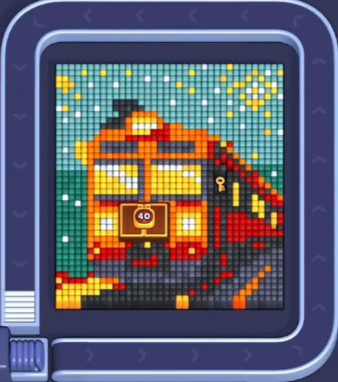Pixel Flow Level 1736 board preview