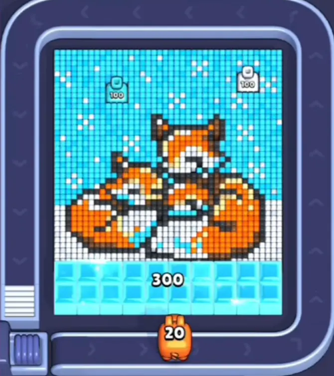 Pixel Flow Level 1745 board preview