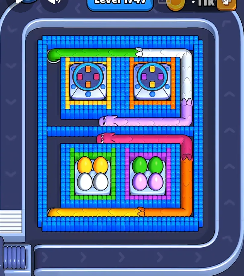 Pixel Flow Level 1747 board preview