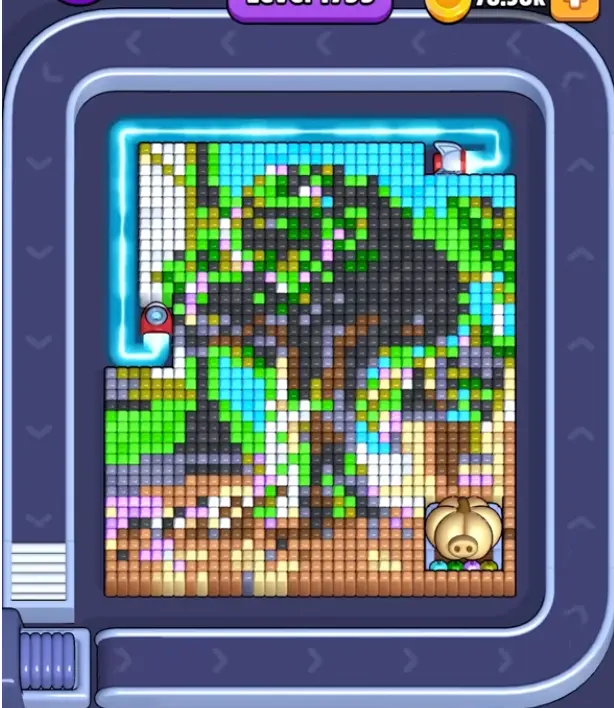 Pixel Flow Level 1755 board preview