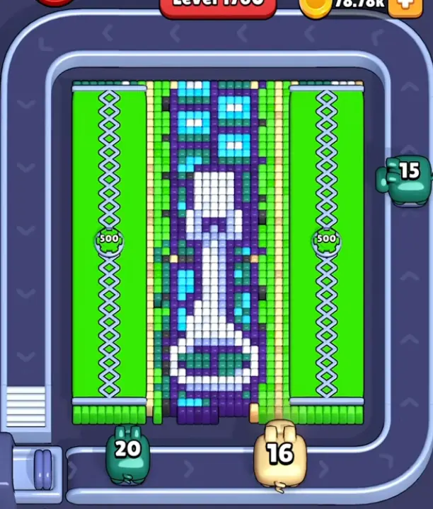 Pixel Flow Level 1760 board preview