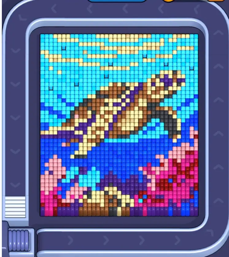 Pixel Flow Level 1762 board preview