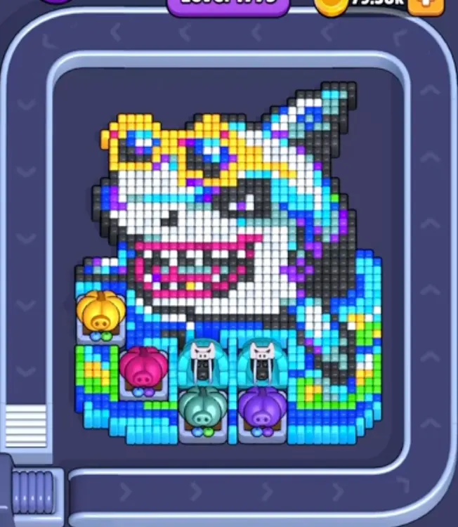 Pixel Flow Level 1775 board preview