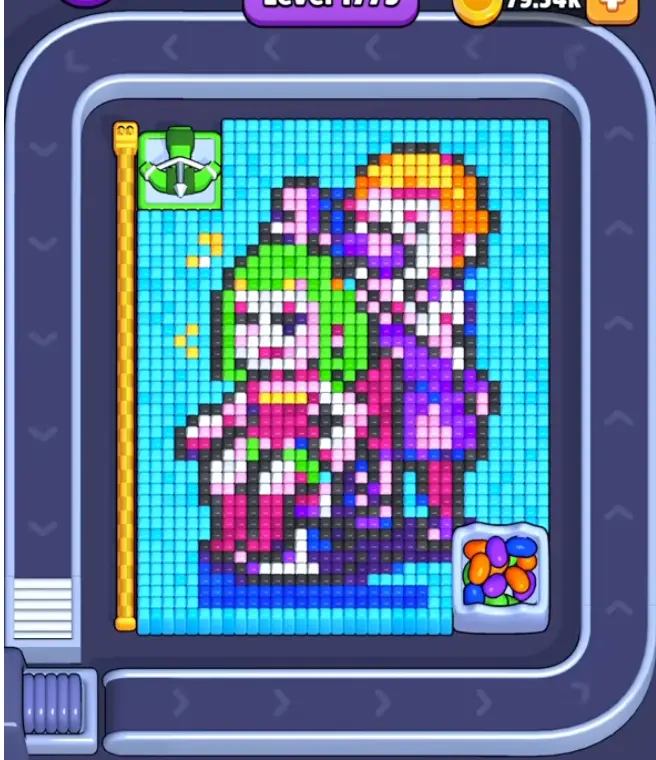 Pixel Flow Level 1779 board preview
