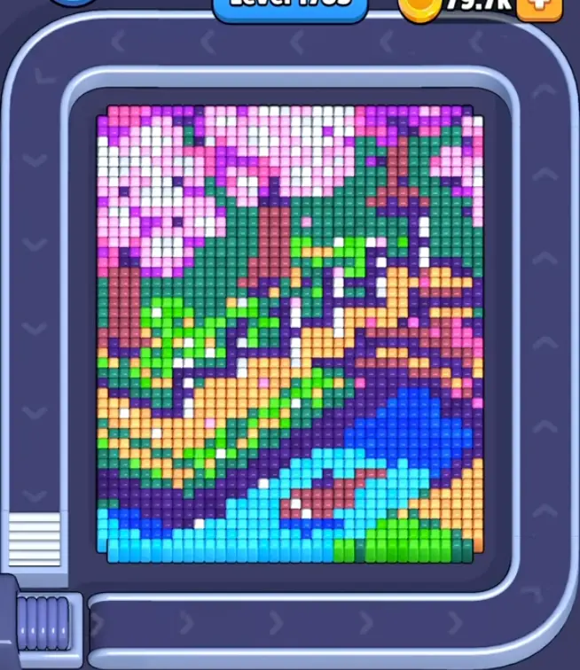 Pixel Flow Level 1783 board preview