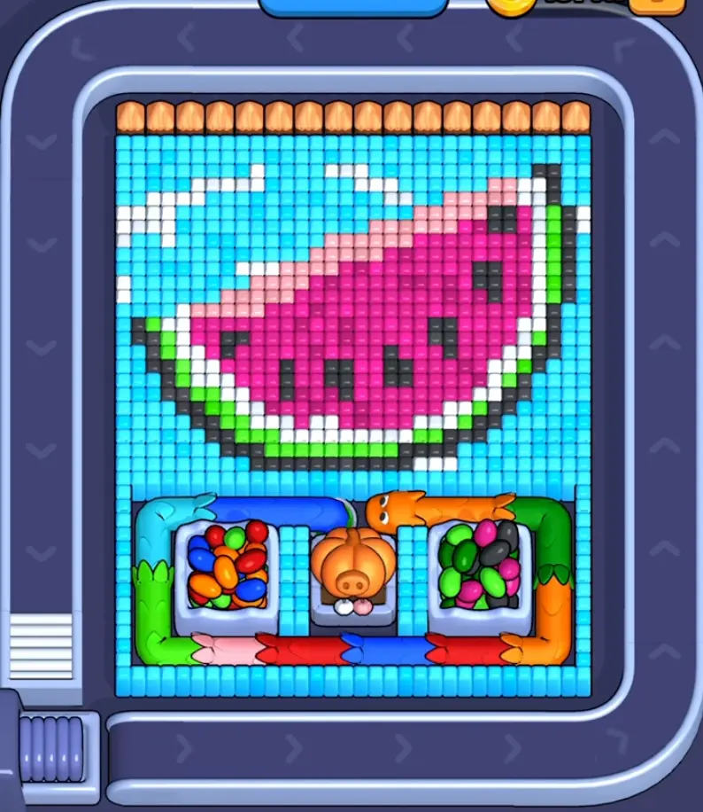 Pixel Flow Level 1792 board preview