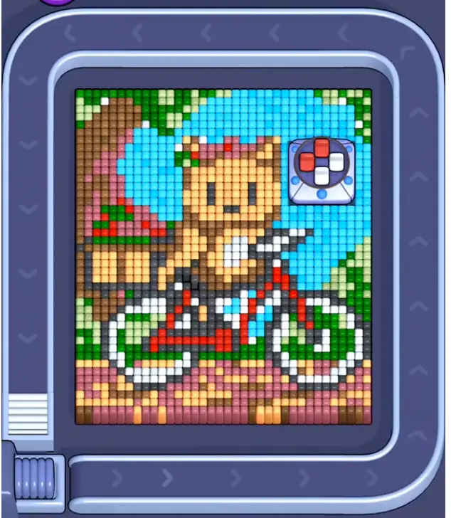 Pixel Flow Level 1796 board preview