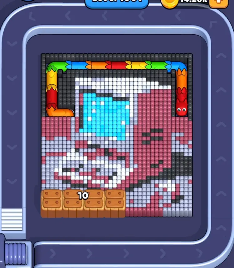 Pixel Flow Level 1801 board preview