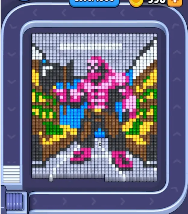 Pixel Flow Level 1808 board preview