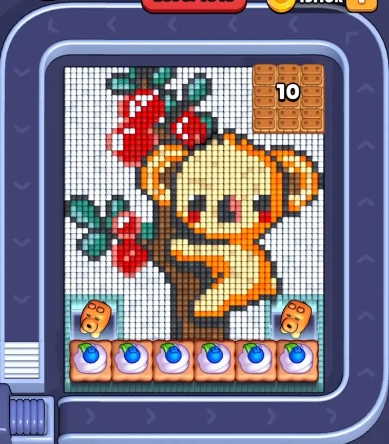 Pixel Flow Level 1819 board preview