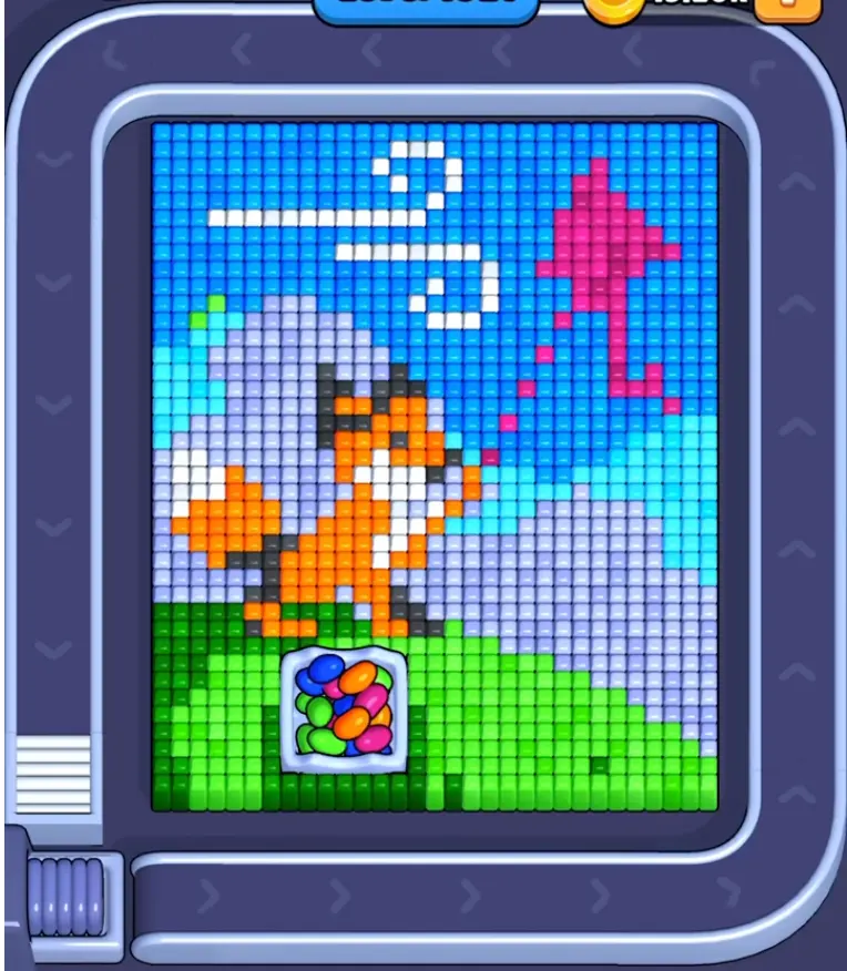 Pixel Flow Level 1821 board preview