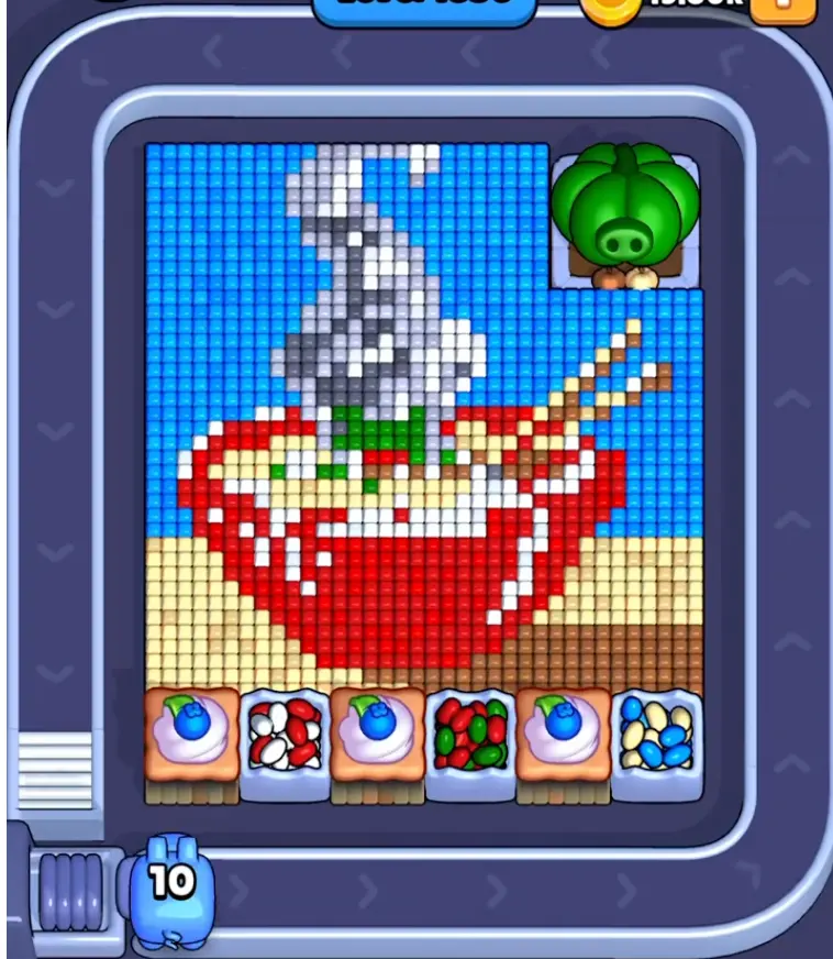 Pixel Flow Level 1836 board preview