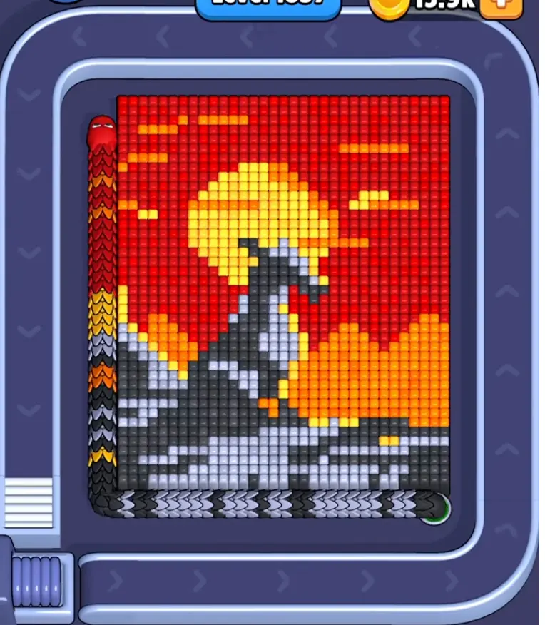 Pixel Flow Level 1837 board preview