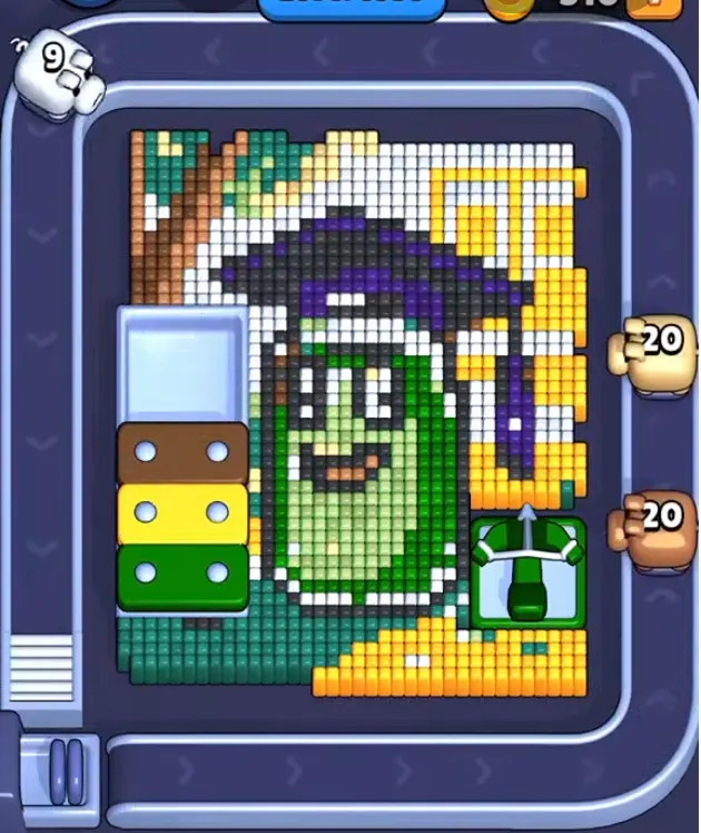 Pixel Flow Level 1839 board preview