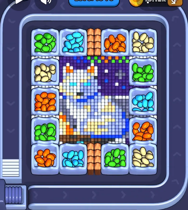 Pixel Flow Level 1840 board preview