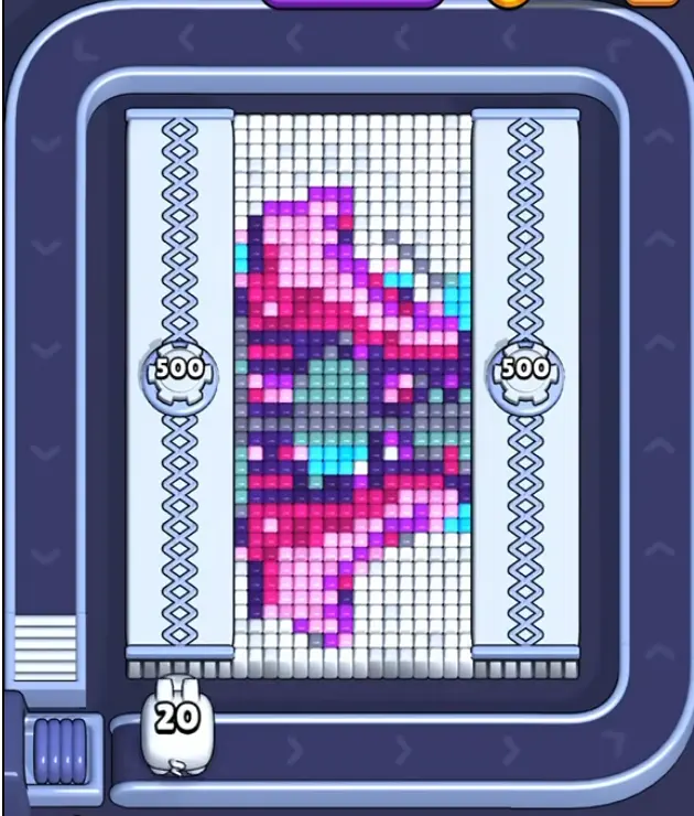 Pixel Flow Level 1841 board preview
