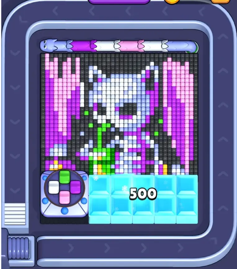 Pixel Flow Level 1844 board preview