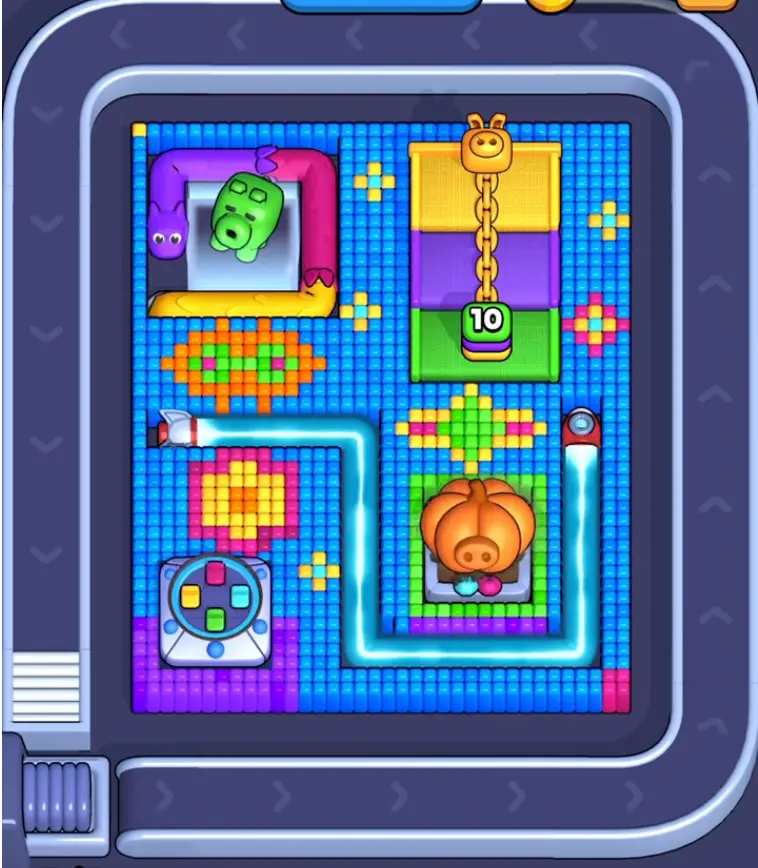 Pixel Flow Level 1846 board preview